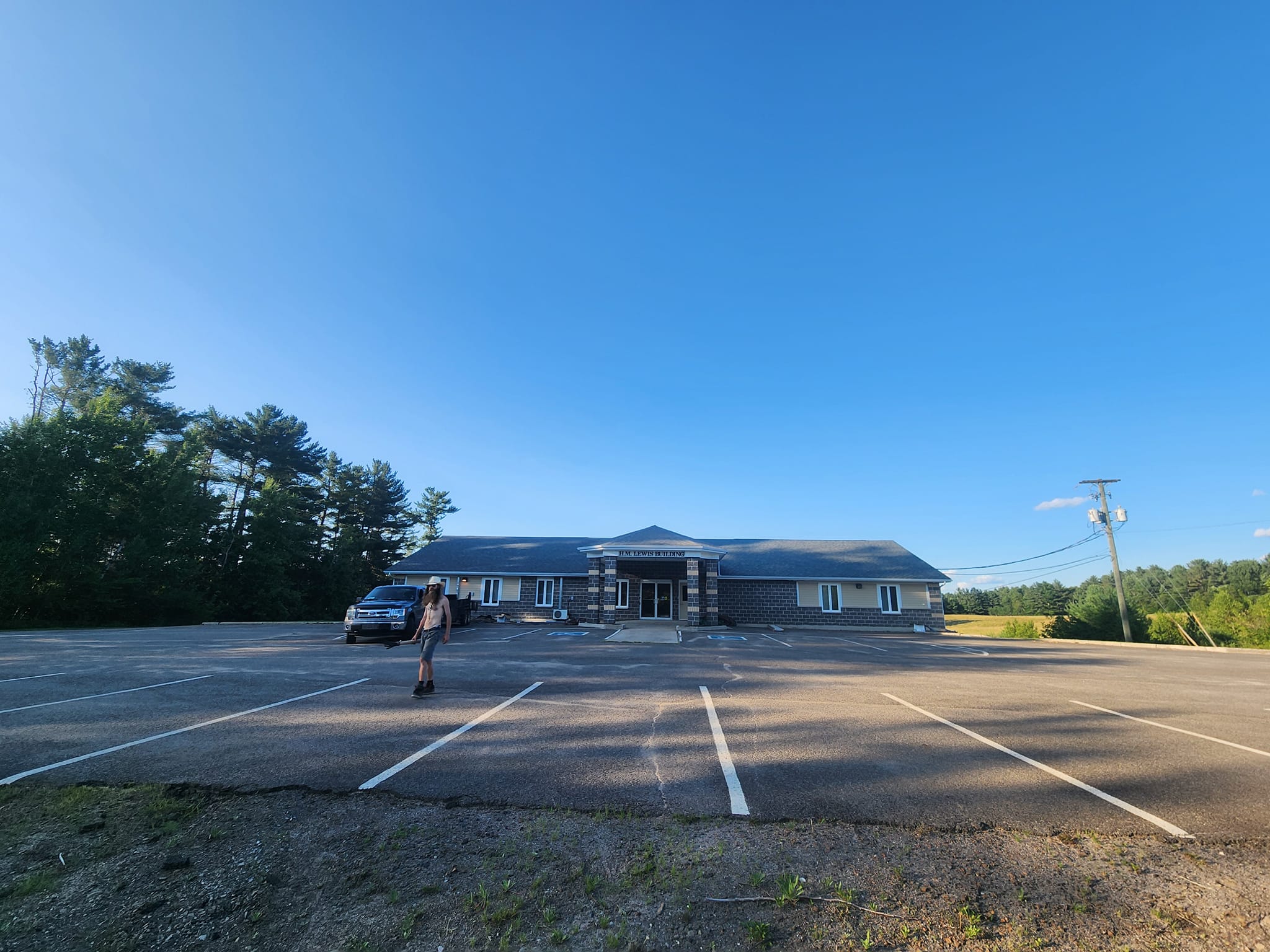 Completed roofing project